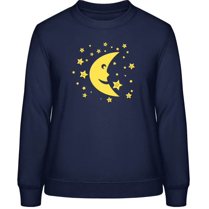 Moon And Stars Sweatshirt til kvinder 0 image