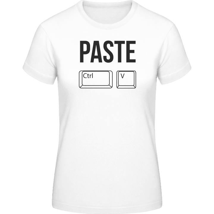 Paste Ctrl V Women T-Shirt contain pic