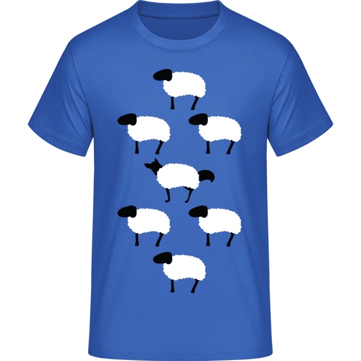 Wolf And Sheeps T-Shirt 0 image