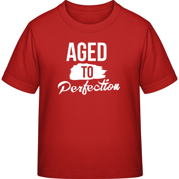Aged To Perfection Birthday Kinderen T-shirt 0 image