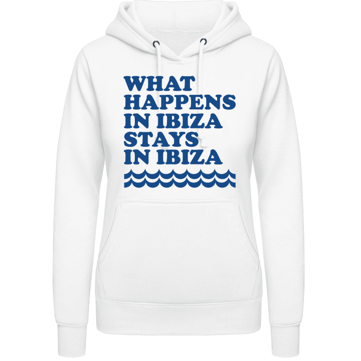 Ibiza Frauen Kapuzenpulli contain pic