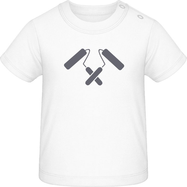 Painter Tools Crossed T-shirt för bebisar contain pic