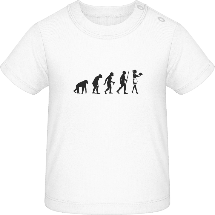 Waitress Evolution Baby T-skjorte contain pic
