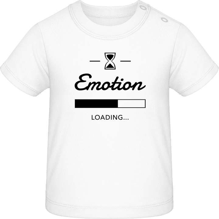 Emotion loading T-shirt bébé contain pic