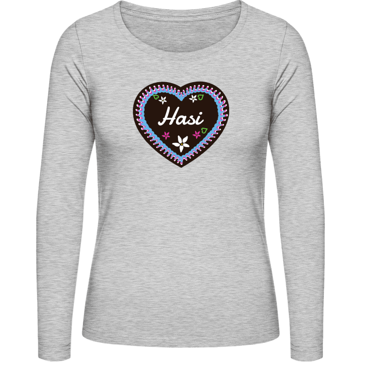 Hasi Women long Sleeve Shirt contain pic