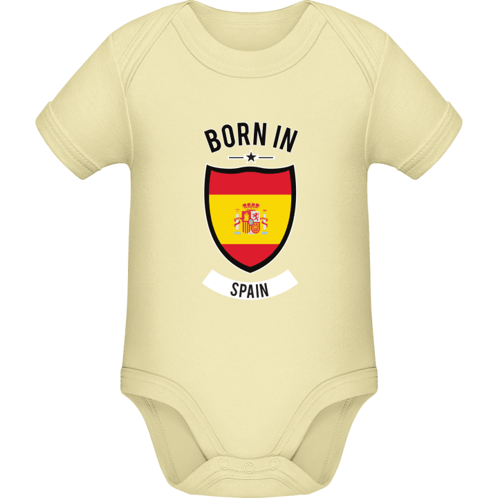 Born in Spain Baby Strampler contain pic