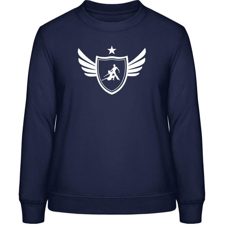 Latino Dancing Winged Sweat-shirt pour femme contain pic
