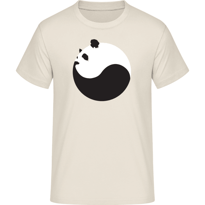 Ying Yang Panda Face T-skjorte contain pic