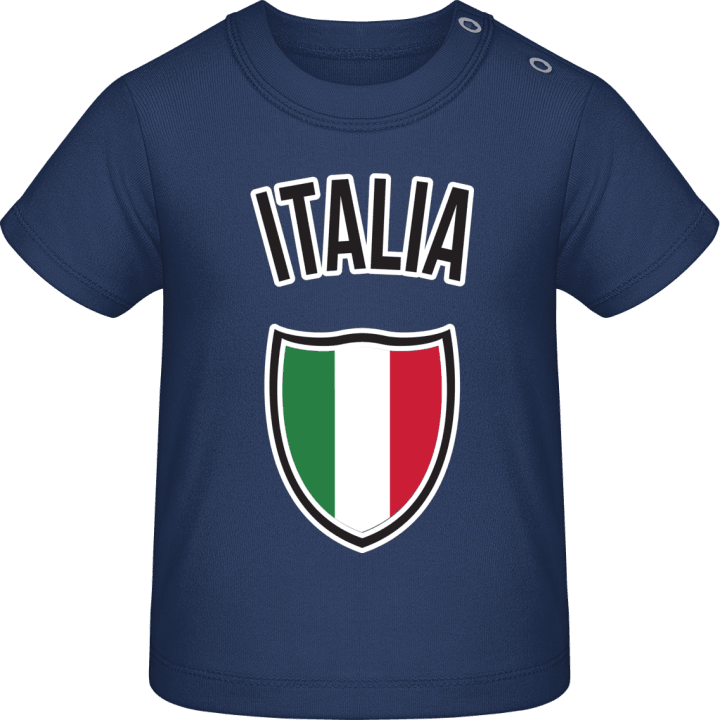 Italia Outline Camiseta de bebé contain pic