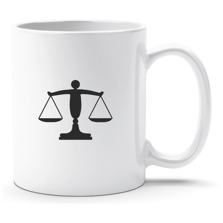 Justice Balance Tasse contain pic
