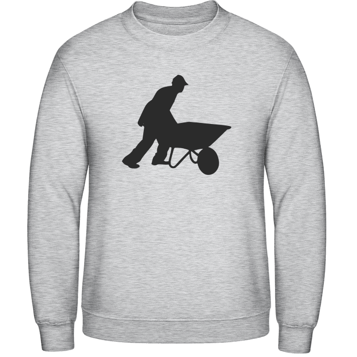 Worker and Pushcart Sweatshirt 0 image