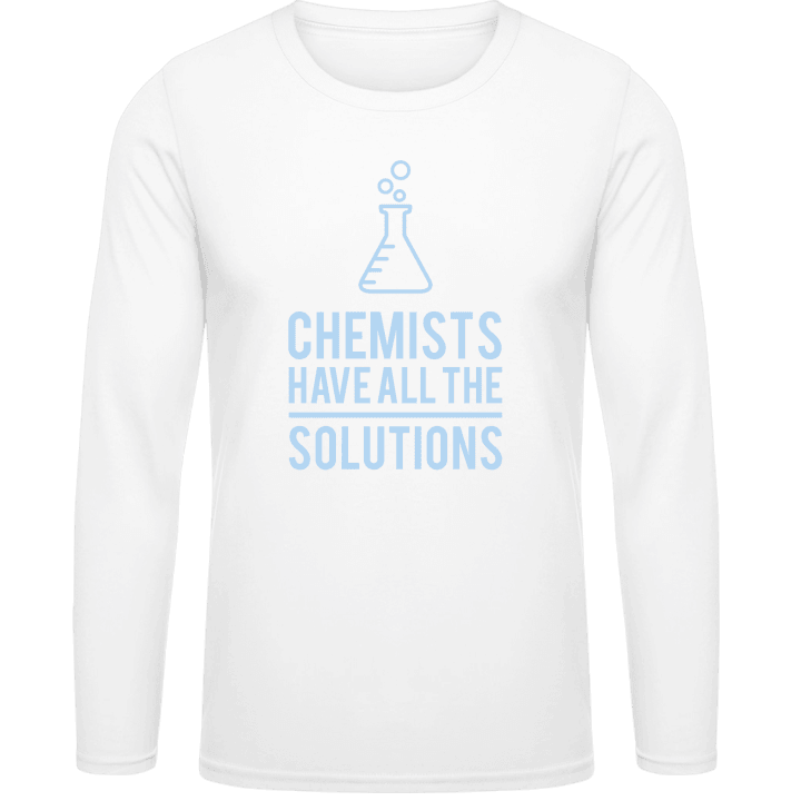 Chemists Have All The Solutions Shirt met lange mouwen contain pic