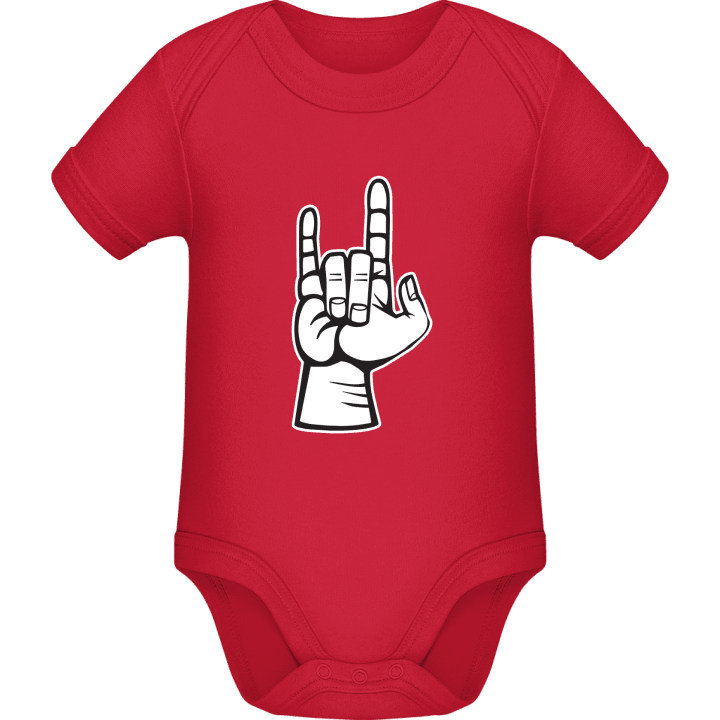 Rock And Roll Hand Baby romperdress contain pic