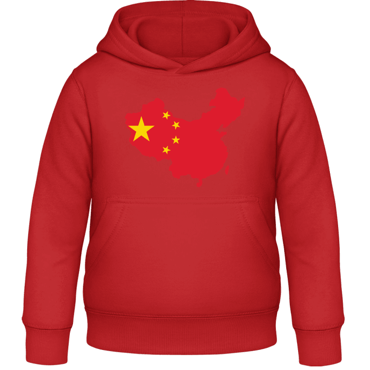 China Map Felpa con cappuccio per bambini contain pic