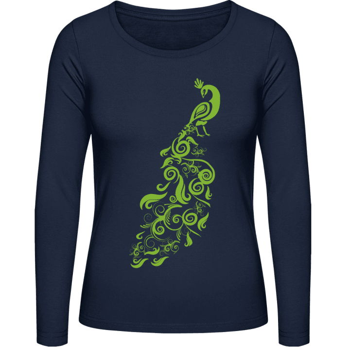 Peacock Langermet skjorte for kvinner 0 image