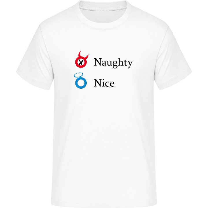Naughty Not Nice T-Shirt contain pic