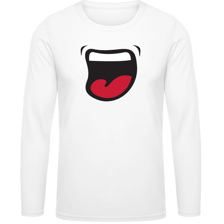 Mouth Comic Style Long Sleeve Shirt contain pic
