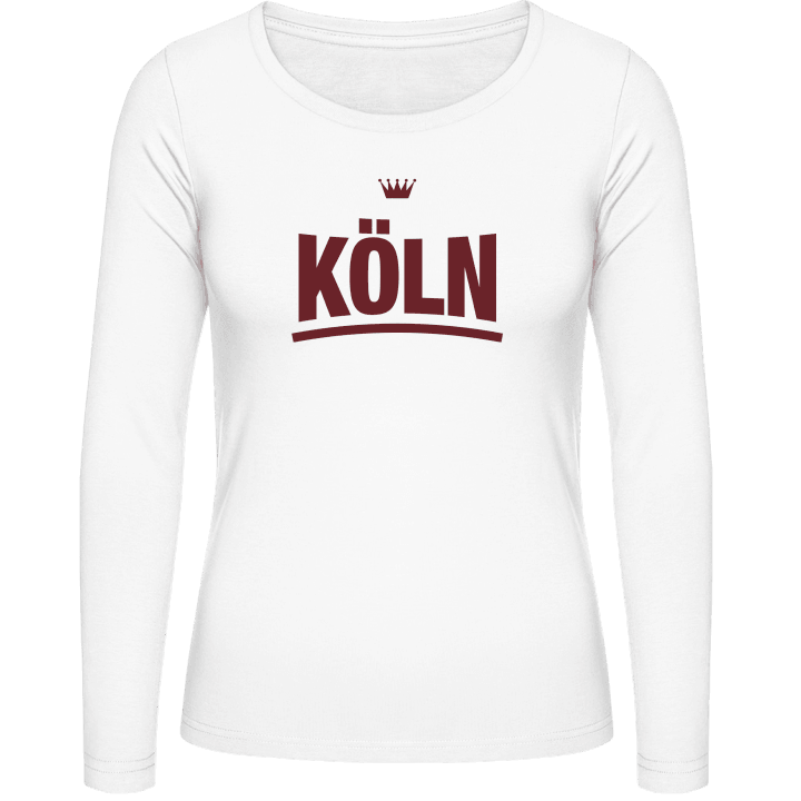 Köln Frauen Langarmshirt contain pic