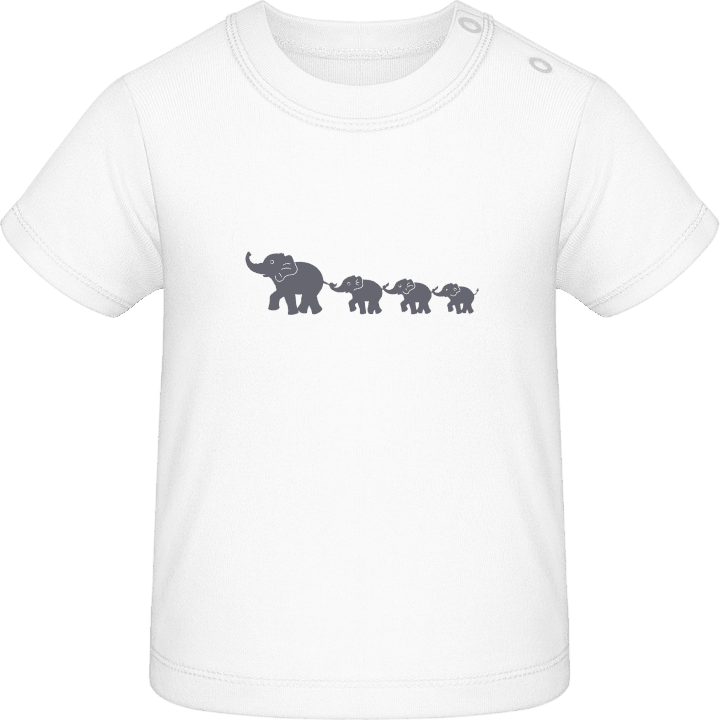 Elephant Family T-shirt bébé 0 image
