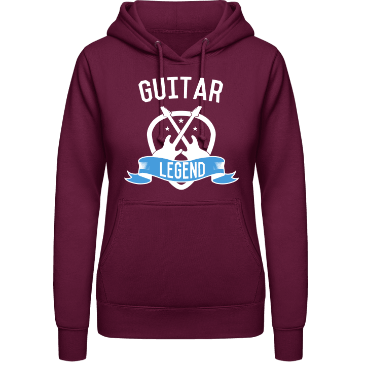 Guitar Legend Vrouwen Hoodie contain pic