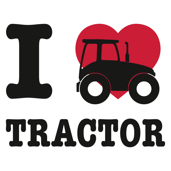 I Love Tractors Kinder T-Shirt 0 image