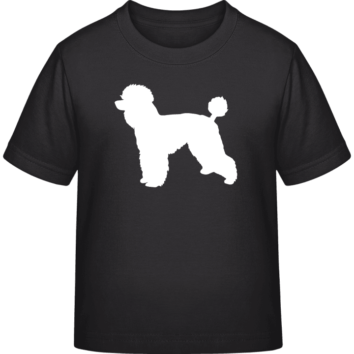 Poodle Silhouette T-shirt pour enfants 0 image