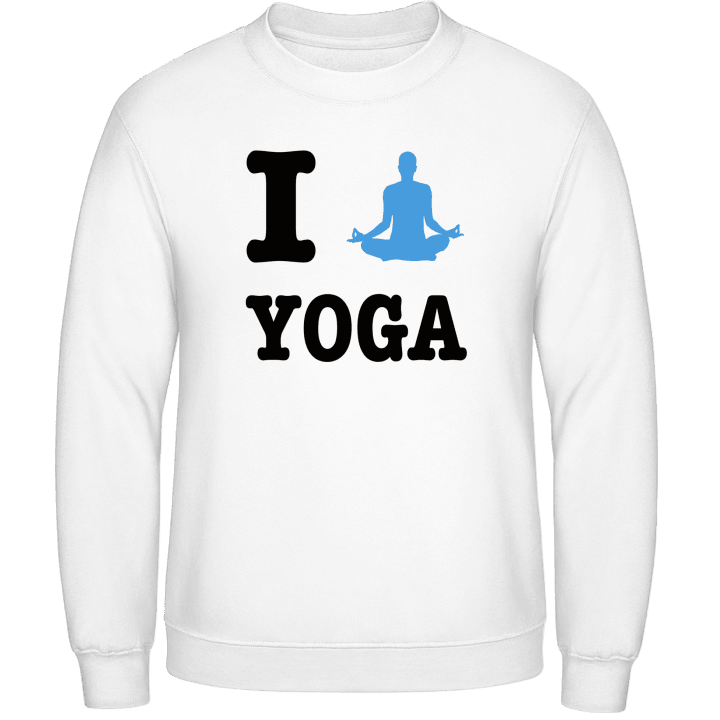 I Love Yoga Sweatshirt 0 image