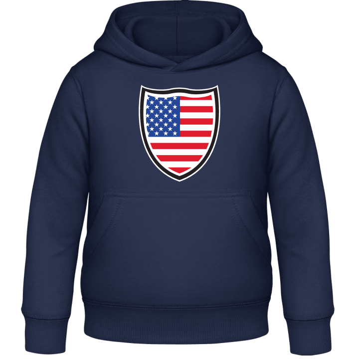 USA Shield Flag Felpa con cappuccio per bambini contain pic