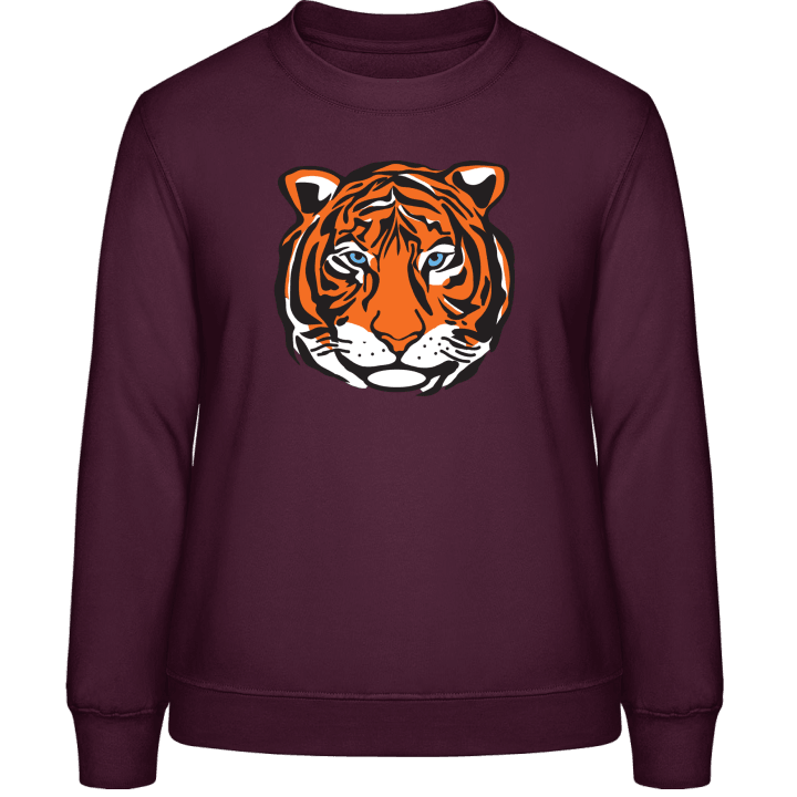 Tiger Face Women Sweatshirt 0 image