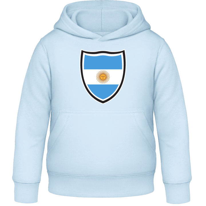 Argentina Flag Shield Kids Hoodie contain pic