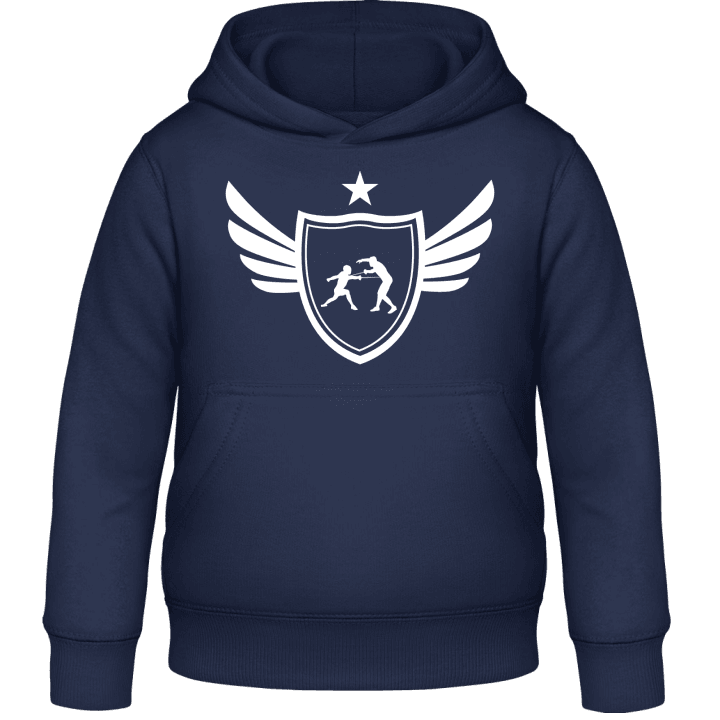 Fencing Star Barn Hoodie contain pic