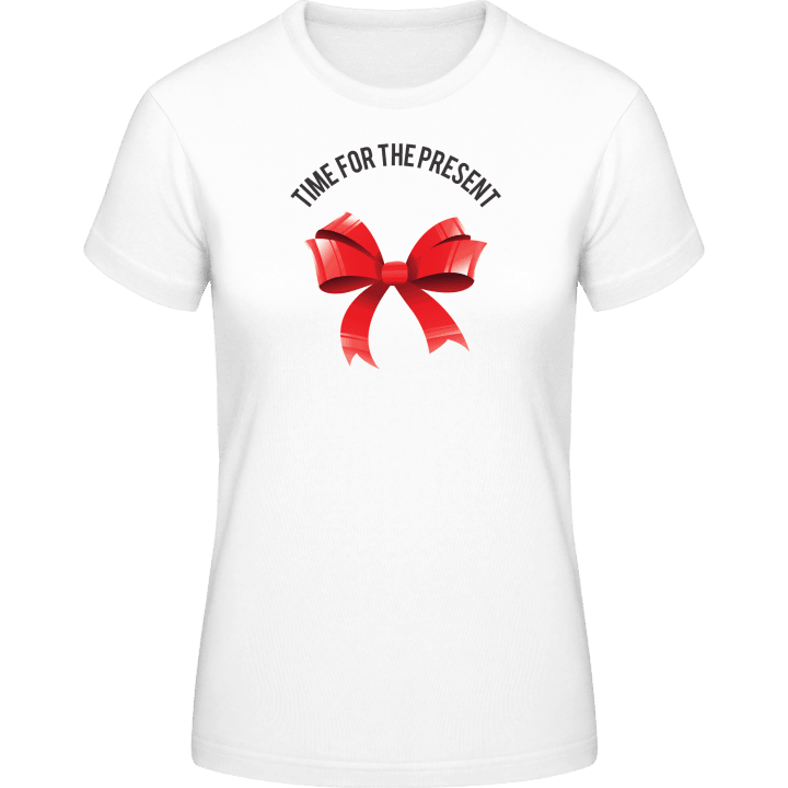 Time for the present T-skjorte for kvinner 0 image
