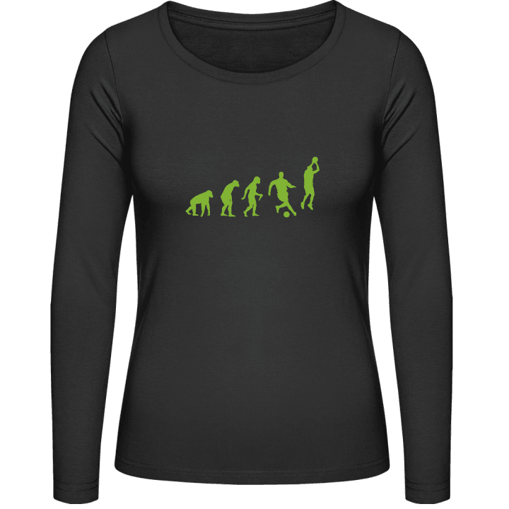 Evolution Of Sport Vrouwen Lange Mouw Shirt contain pic