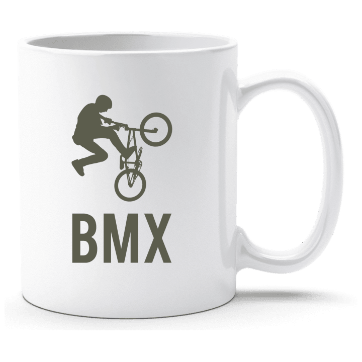 BMX Biker Jumping Tasse contain pic