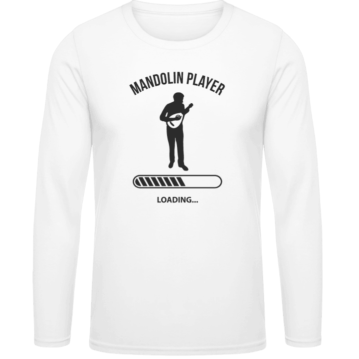 Mandolin Player Loading T-shirt à manches longues contain pic