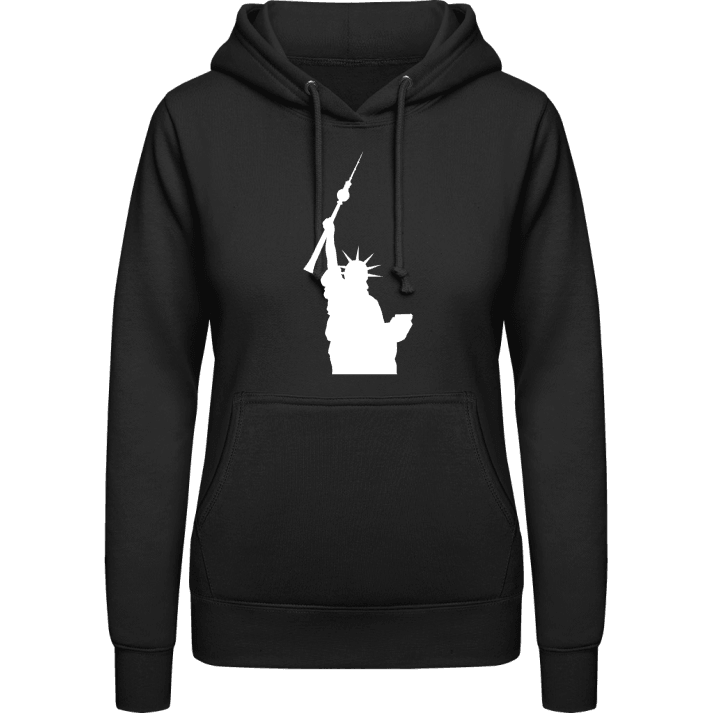NY vs Berlin Vrouwen Hoodie contain pic