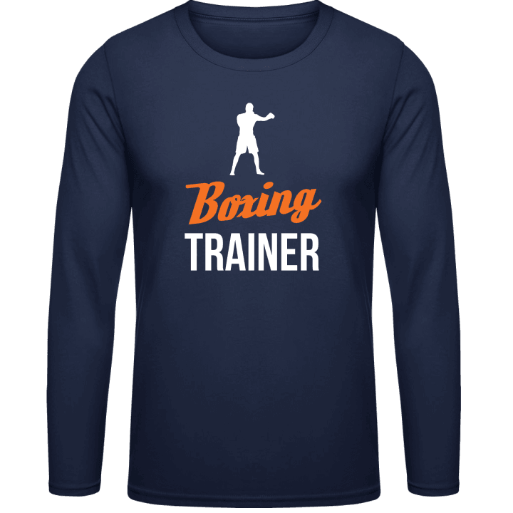 Boxing Trainer Shirt met lange mouwen contain pic
