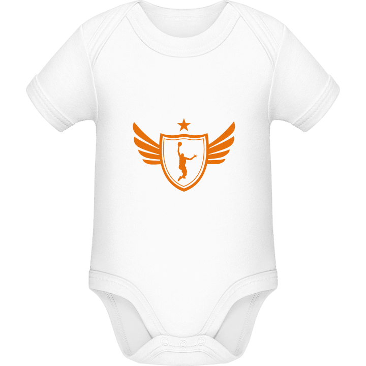 Basketball Star Wings Baby Strampler contain pic