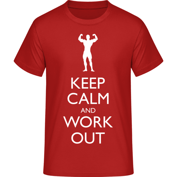Keep Calm and Work Out Maglietta 0 image