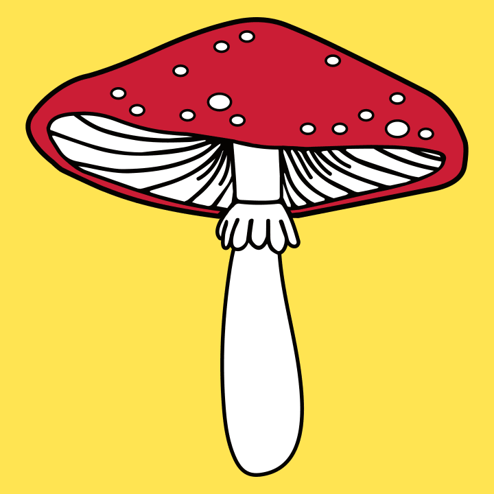 Red Mushroom T-shirt à manches longues pour femmes 0 image