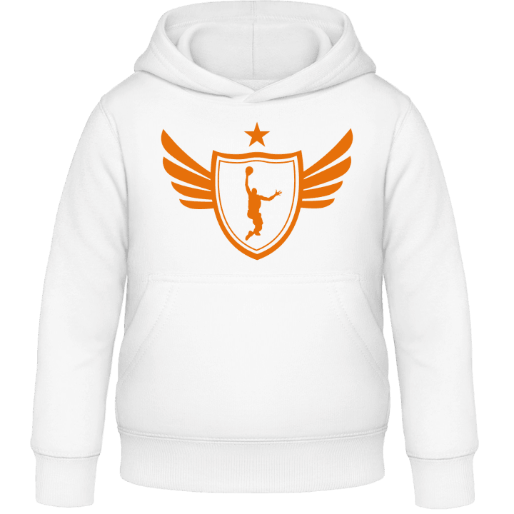 Basketball Star Wings Kids Hoodie contain pic