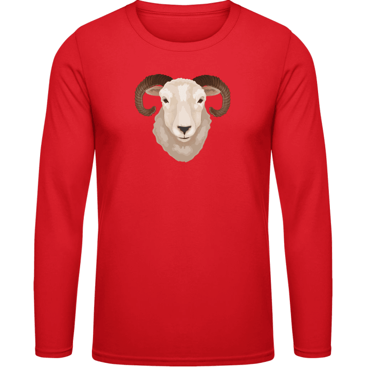 Ram Head Realistic Long Sleeve Shirt 0 image