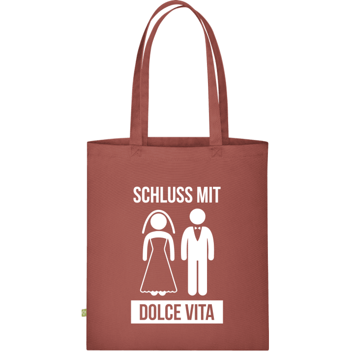 Schluss mit Dolce Vita Stofftasche contain pic