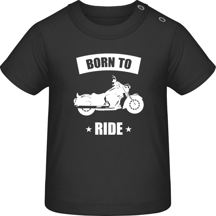 Born To Ride Motorbikes T-shirt bébé 0 image