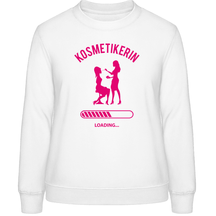 Kosmetikerin Loading Frauen Sweatshirt contain pic