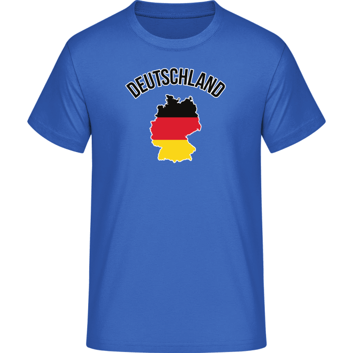 Deutschland Map T-skjorte 0 image