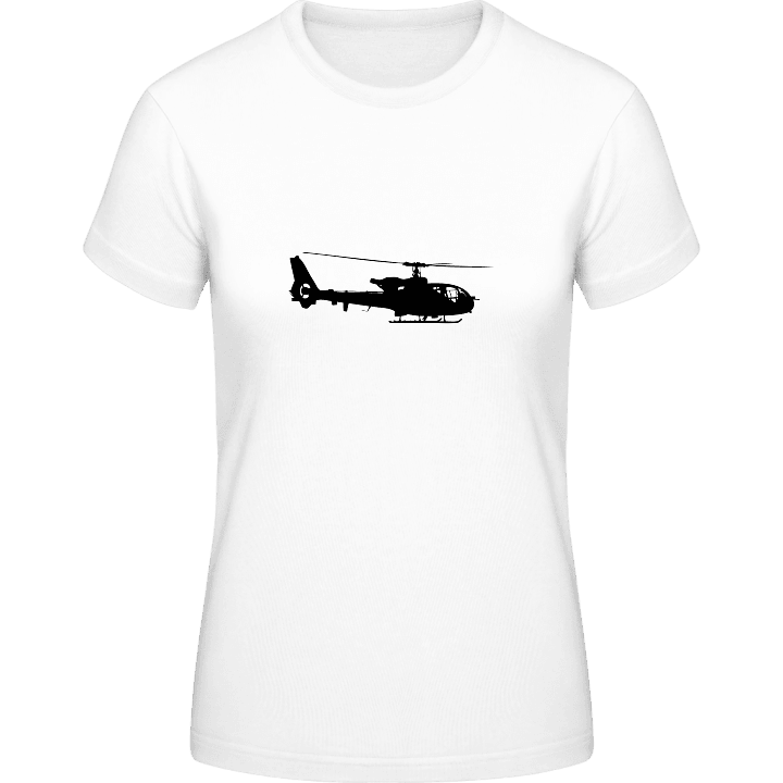 Helicopter Illustration T-skjorte for kvinner contain pic