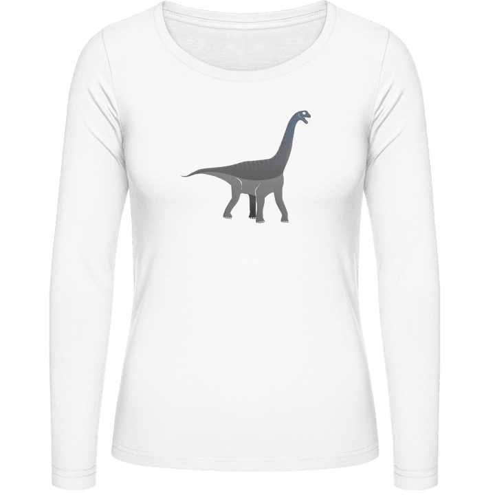 Dinosaur Camarasaurus T-shirt à manches longues pour femmes 0 image