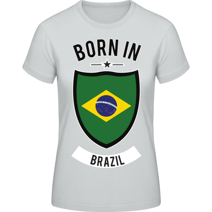 Born in Brazil T-skjorte for kvinner 0 image