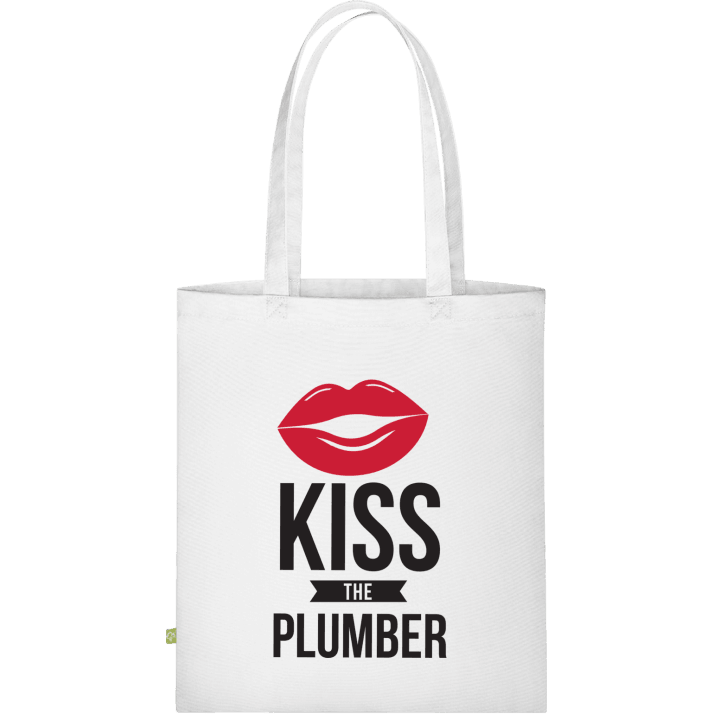 Kiss The Plumber Stoffen tas contain pic